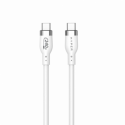 HyperJuice - USB cable - 24 pin USB-C (M) to 24 pin USB-C (M) - USB 2.0 - 2 m - extended power range (EPR), USB Power Delivery (240W) - white