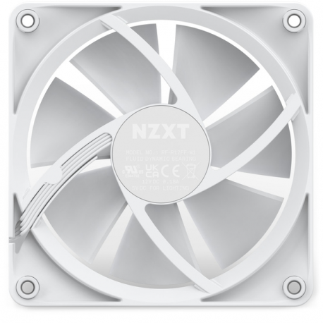 NZXT F Series F120 RGB - Case fan - 120 mm - matt white - 0