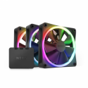 NZXT F Series F120 RGB Triple Pack - Case fan - 120 mm - matte black