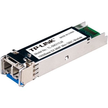 TP-Link TL-SM311LM V4 - SFP (mini-GBIC) transceiver module - 1GbE - 1000Base-SX - LC / UPC multi-mode - up to 550 m - 850 nm - 0