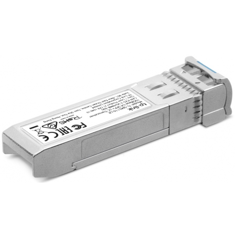 TP-Link TL-SM5110-LR V1 - SFP+ transceiver module - 10GbE - 10GBase-LR - LC single-mode - up to 10 km - 1310 nm - for JetStream TL-SG3428X, TL-SG3428XMP, TL-SG3452XP V1 - 2