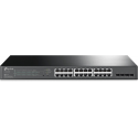 TP-Link JetStream TL-SG2428P V5 - Switch - L2+ - smart - 24 x 10 / 100 / 1000 (PoE+) + 4 x Gigabit SFP - rack-mountable - PoE+ (250 W)