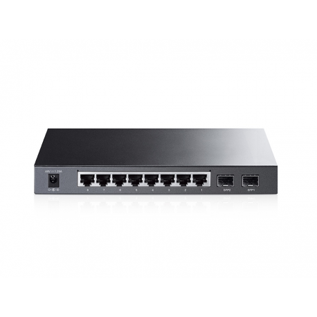 TP-Link JetStream TL-SG2210P V5 - Switch - smart - 8 x 10 / 100 / 1000 + 2 x SFP - desktop - PoE (61 W) - 2