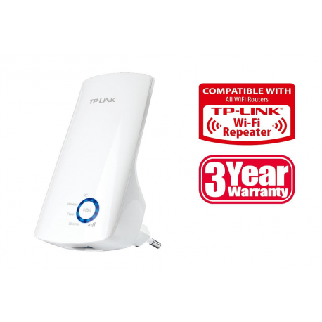 TP-LINK TL-WA850RE - Wi-Fi range extender - 100Mb LAN - Wi-Fi - 2.4 GHz - 8