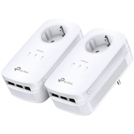 TP-Link TL-PA8030P KIT - Starter Kit - powerline adapter 1GbE, HomePlug AV (HPAV), HomePlug AV (HPAV) 2.0 - wall-pluggable - 0