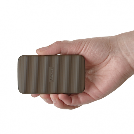 Intenso TX500 - SSD - 2 TB - external (portable) - USB 3.2 Gen 2x1 (USB-C connector) - brown - 5