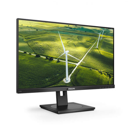 Philips B Line 272B1G - LED monitor - 27" - 1920 x 1080 Full HD (1080p) @ 75 Hz - IPS - 250 cd / m² - 1000:1 - 4 ms - HDMI, DVI-D, VGA, DisplayPort - speakers - black texture - 5