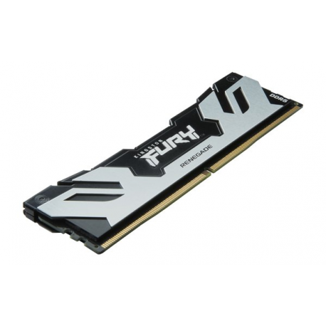 Kingston FURY Renegade Silver - DDR5 - kit - 96 GB: 2 x 48 GB - DIMM 288-pin - 6400 MHz  /  PC5-51200 - CL32 - 1.4 V - unbuffered - on-die ECC - 12
