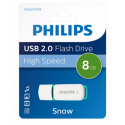 Philips FM08FD70B Snow edition 2.0 - USB flash drive - 8 GB - USB 2.0