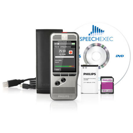 Philips Digital Pocket Memo DPM6000 - Voice recorder - 3