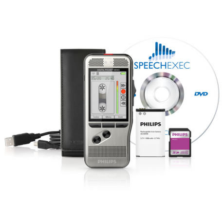 Philips Pocket Memo DPM7200 - Voice recorder - 200 mW - 3
