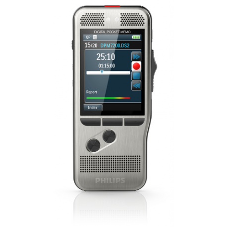 Philips Pocket Memo DPM7200 - Voice recorder - 200 mW - 7