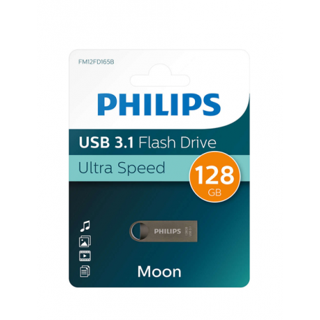 Philips FM12FD165B Moon edition 3.1 - USB flash drive - 128 GB - USB 3.1 - 1