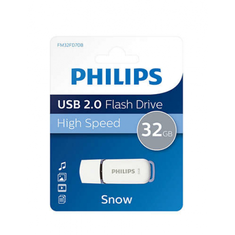 Philips FM32FD70B Snow Edition 2.0 - USB flash drive - 32 GB - USB 2.0 - 3