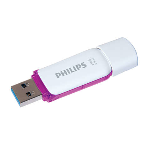 Philips FM64FD75B Snow edition 3.0 - USB flash drive - 64 GB - USB 3.0 - 0