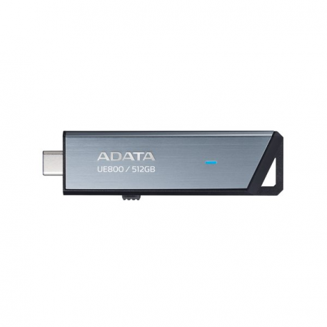 ADATA UE800 - USB flash drive - 512 GB - USB-C 3.2 Gen 2 - silver - 0