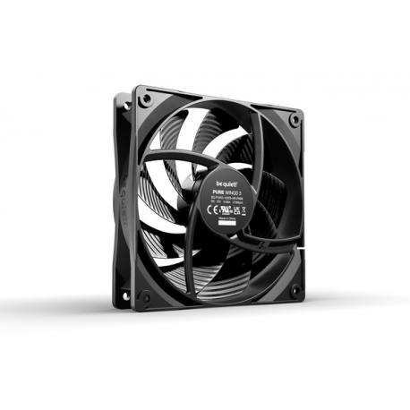 be quiet! Pure Wings 3 - High Speed - case fan - 120 mm - black - 4