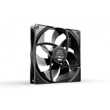 be quiet! Pure Wings 3 - Case fan - 140 mm - black - 3