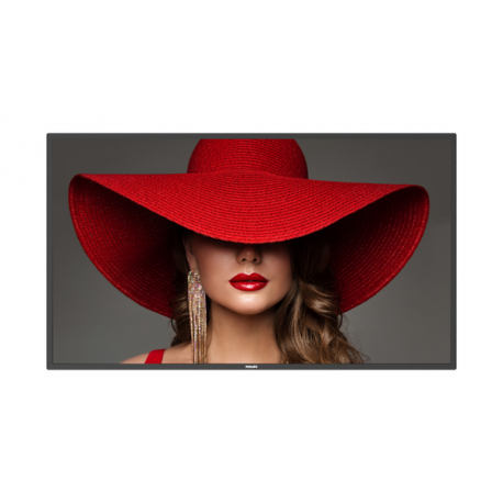 Philips 43BDL4650D - 43" Diagonal Class (42.5" viewable) - D-Line LED-backlit LCD display - digital signage - Android - 4K UHD (2160p) 3840 x 2160 - 0