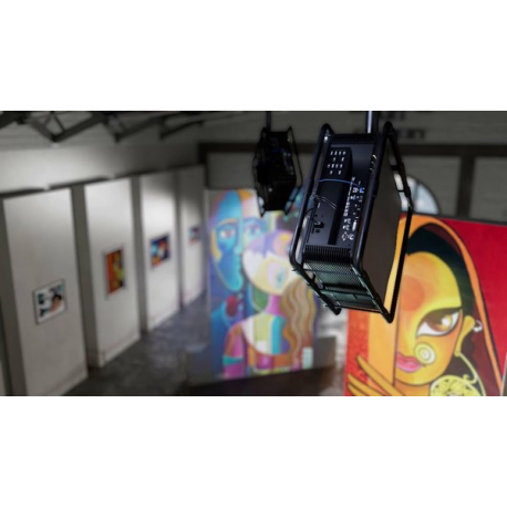 Optoma ZU1300 - DLP projector - laser - 3D - 12000 ANSI lumens - WUXGA (1920 x 1200) - 16:10 - LAN - black - 4