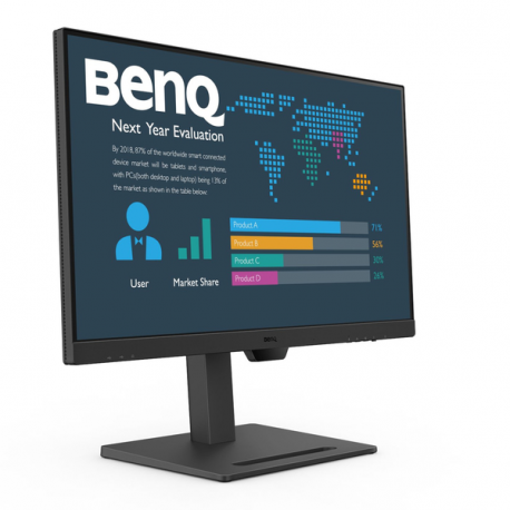 BenQ BL2790QT - LED monitor - 27" - 2560 x 1440 2K @ 75 Hz - IPS - 350 cd / m² - 1000:1 - 5 ms - HDMI, DisplayPort, USB-C - speakers - 1