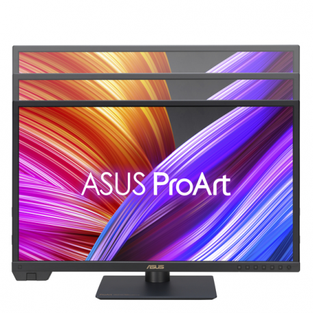 ASUS ProArt PA24US - LED monitor - 24.1" (23.6" viewable) - 3840 x 2160 4K @ 60 Hz - IPS - 600 cd / m² - 1000:1 - DisplayHDR 600 - 5 ms - 2xHDMI, DisplayPort, USB-C - speakers - 3