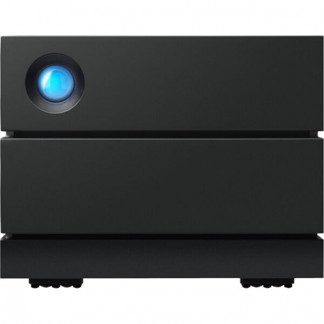 LaCie 2big RAID STHJ48000800 - Hard drive array - 48 TB - 2 bays (SATA-600) - HDD 24 TB x 2 - USB 3.2 Gen 2 (external) - with 5 years Rescue Data Recovery Service Plan - 0