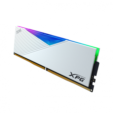 XPG LANCER RGB - DDR5 - kit - 64 GB: 2 x 32 GB - DIMM 288-pin - 6000 MHz  /  PC5-48000 - CL30 - 1.35 V - unbuffered - on-die ECC - white - 1