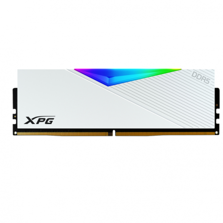XPG LANCER RGB - DDR5 - kit - 64 GB: 2 x 32 GB - DIMM 288-pin - 6000 MHz  /  PC5-48000 - CL30 - 1.35 V - unbuffered - on-die ECC - white - 7