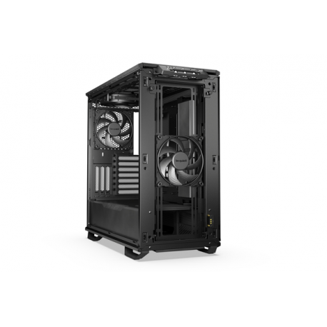 be quiet! Dark Base 701 - Midi-tower - extended ATX - windowed side panel (tempered glass) - no power supply (ATX / PS / 2) - black - USB / Audio - 10