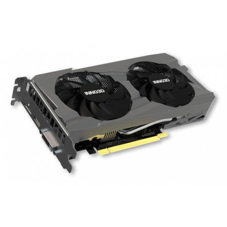 Inno3D GeForce RTX 3050 TWIN X2 - Graphics card - GF RTX 3050 - 8 GB GDDR6 - PCIe 4.0 - DVI, HDMI, DisplayPort - box - 0
