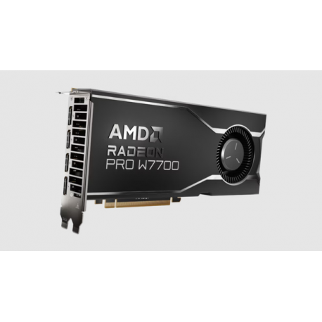 AMD Radeon Pro W7700 - Graphics card - Radeon Pro W7700 - 16 GB GDDR6 - PCIe 4.0 x16 - 4 x DisplayPort - 0