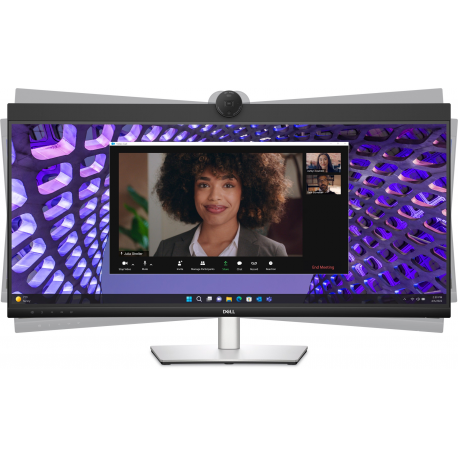 Dell P3424WE - LED monitor - curved - 34" (34.14" viewable) - 3440 x 1440 WQHD @ 60 Hz - IPS - 300 cd / m² - 1000:1 - 5 ms - HDMI, DisplayPort - with 3 years Limited Hardware Warranty with Advanced Exchange Service and Premium Panel Exchange - 9