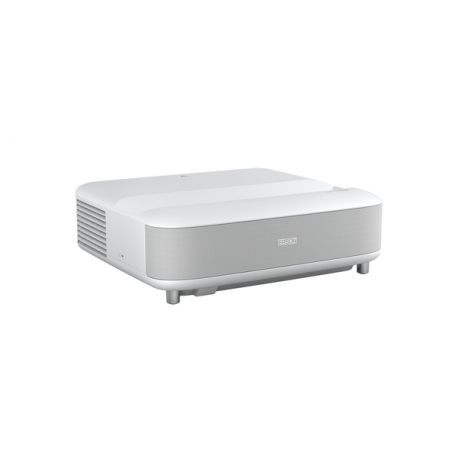 Epson EH-LS650W - 3LCD projector - 3600 lumens (white) - 3600 lumens (colour) - 16:9 - 4K - ultra short-throw lens - 802.11ac wireless - white - Android TV - 4