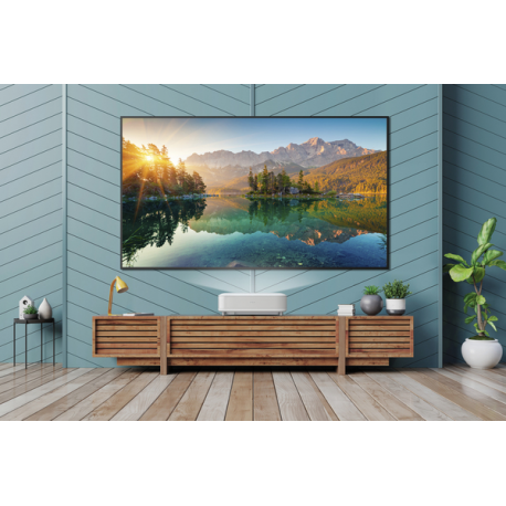 Epson EH-LS650W - 3LCD projector - 3600 lumens (white) - 3600 lumens (colour) - 16:9 - 4K - ultra short-throw lens - 802.11ac wireless - white - Android TV - 16