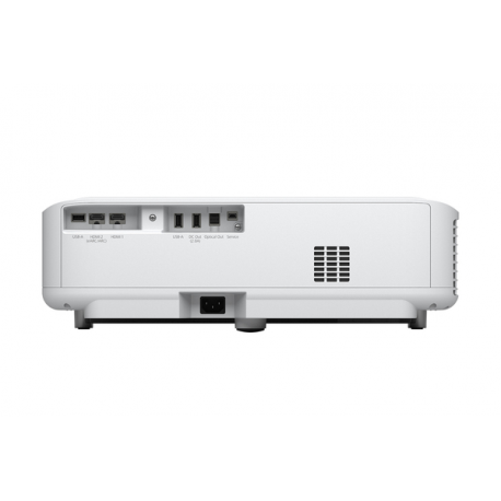Epson EH-LS650W - 3LCD projector - 3600 lumens (white) - 3600 lumens (colour) - 16:9 - 4K - ultra short-throw lens - 802.11ac wireless - white - Android TV - 18