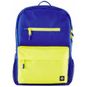 HP - Campus - notebook carrying backpack - 15.6" - blue, lime