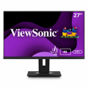ViewSonic VG2756-4K - LED monitor - 27" - 3840 x 2160 4K - IPS - 350 cd / m² - 1000:1 - 5 ms - 2xHDMI, DisplayPort, USB-C - speakers