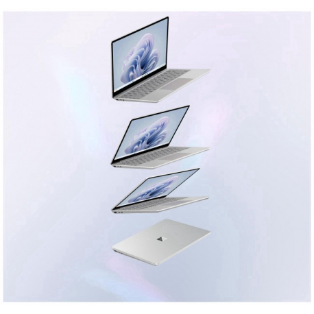 Microsoft Surface Laptop Go 3 for Business - Intel Core i5 - 1235U / up to 4.4 GHz - Win 11 Pro - Intel Iris Xe Graphics - 16 GB RAM - 256 GB SSD - 12.4" touchscreen 1536 x 1024 - 802.11a / b / g / n / ac / ax - platinum - kbd: Italian / English - 7