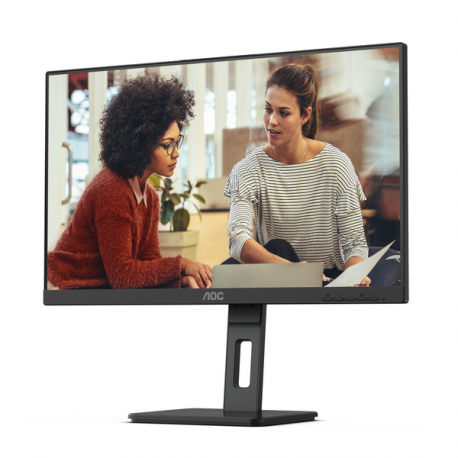 AOC Essential-line Q27E3UMF - LED monitor - 27" - 2560 x 1440 QHD @ 75 Hz - VA - 300 cd / m² - 4000:1 - 4 ms - HDMI, DisplayPort - speakers - black - 0