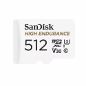 SanDisk High Endurance - Flash memory card (microSDXC to SD adapter included) - 512 GB - Video Class V30  /  UHS-I U3  /  Class10 - microSDXC UHS-I