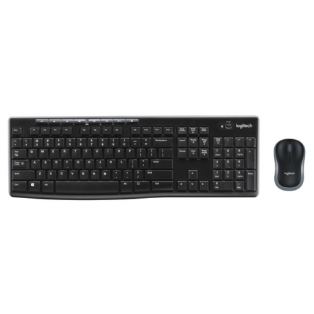 Logitech MK270 Wireless Combo - Keyboard and mouse set - wireless - 2.4 GHz - Spanish - 2