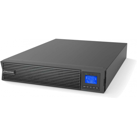 POWERWALKER UPS On-Line VFI 3000 ICR IOT 1/1 phase 3000VA PF1 8x IEC C13 + 1x C19 outlets USB/RS232 LCD Rack - 0