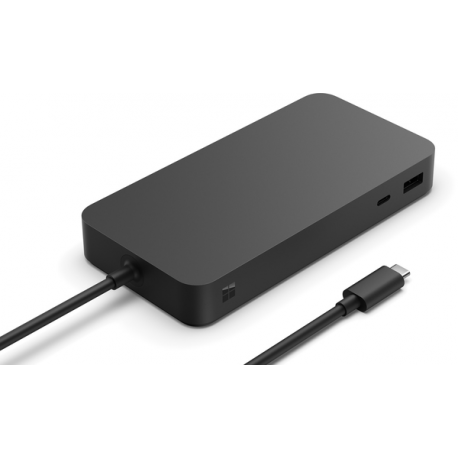 Microsoft Surface Dock - Docking station - Thunderbolt 4 - 3 x Thunderbolt - GigE, 2.5 GigE - 165 Watt - 1