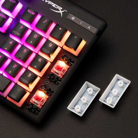 HyperX Pudding Keycaps - Keycap set - white - 9
