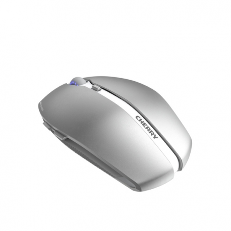 CHERRY GENTIX BT - Mouse - optical - 7 buttons - wireless - Bluetooth 4.0 - frosted silver - 2
