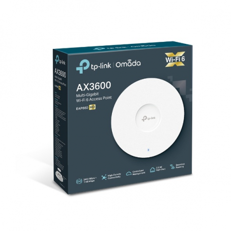 WRL ACCESS POINT 3600MBPS/DUAL BAND EAP660 HD TP-LINK - 12