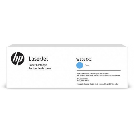 HP 415X Cyan Contractual LaserJet Toner Cartridge - 2