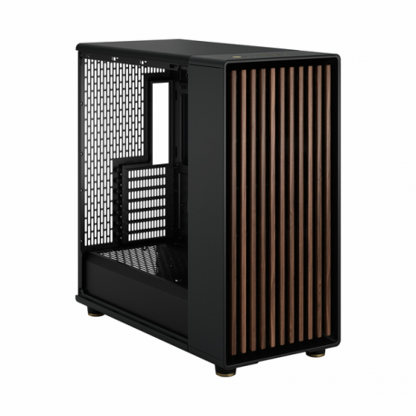 Fractal Design North XL - Tower - extended ATX - windowed side panel (tempered glass) - no power supply (ATX) - charcoal black - USB / Audio / Mic - 2