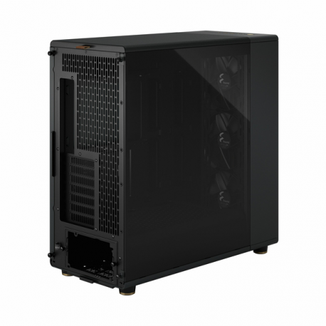 Fractal Design North XL - Tower - extended ATX - windowed side panel (tempered glass) - no power supply (ATX) - charcoal black - USB / Audio / Mic - 7